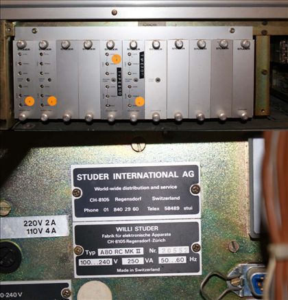 Studer-A80 RC MK2 Stereo 1/4 inch Master